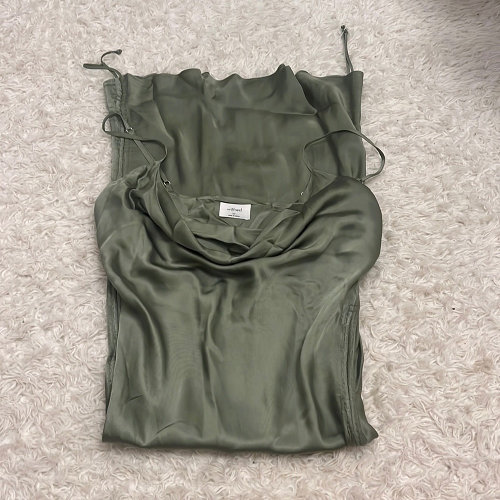 Aritzia Satin dress